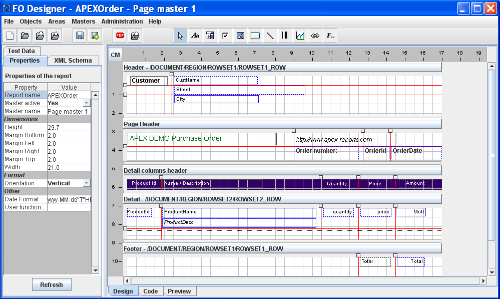 J4L FO Designer 1.6.3 screenshot